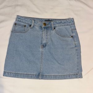 NWOT Forever 21 denim skirt